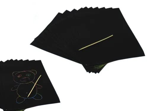 Kolorowanka zdrapywanka: rozwijaj kreatywność dziecka w zabawie