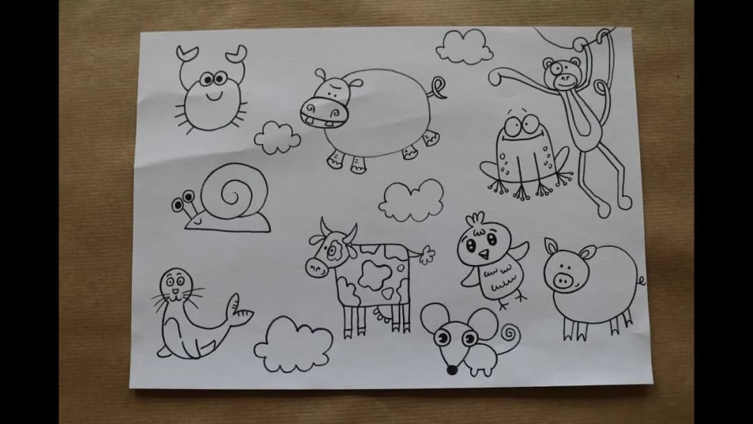 Jak narysować zwierzęta dla dzieci – proste sposoby na radość w rysowaniu