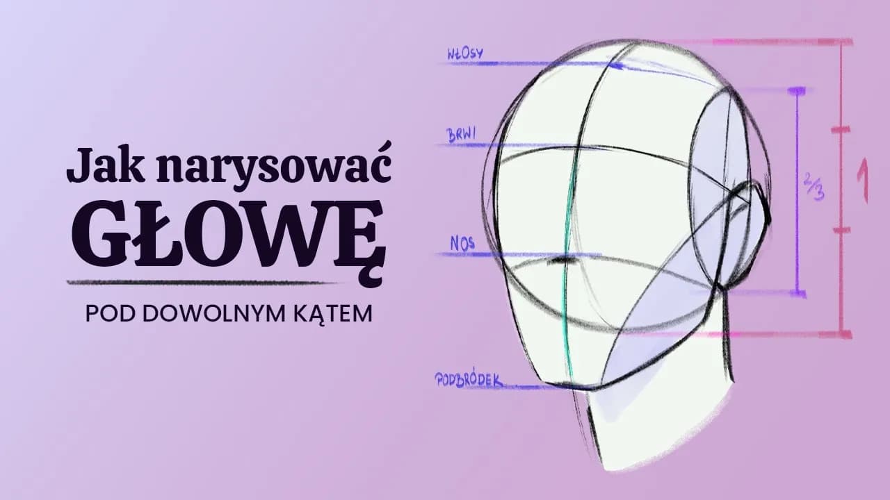 Jak narysować ładną twarz - proste techniki rysowania krok po kroku